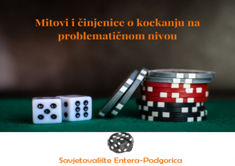 Mitovi i činjenice u vezi kockanja na problematičnom nivou